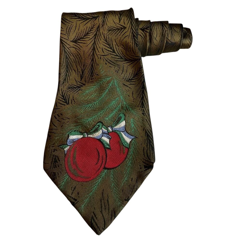 Moschino Cravatte Christmas Silk Tie